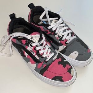 Pink Camo Vans Pro Kyle Walker Skate Ultra Cush Tennis Shoe